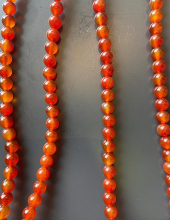 Perles coraline pierre lithothérapie